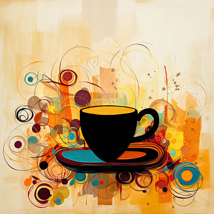 Coffee Digital Art - Epicurean Delight by Lourry Legarde