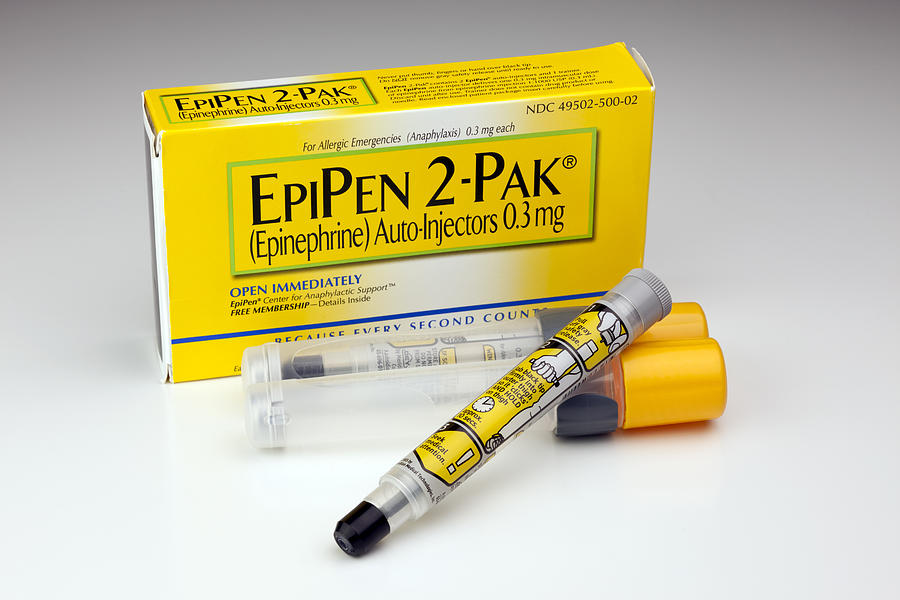 EpiPen Epinephrine Auto-Injector for Allergic Emergencies Photograph by Smartstock