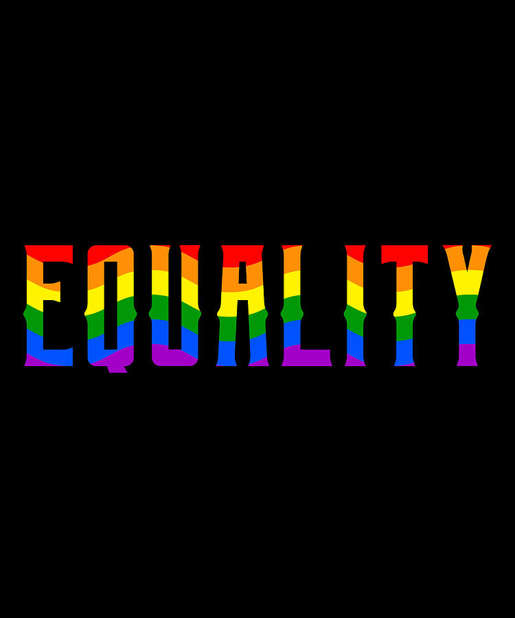 Equality Flag Lgbt Pride Month Lgbtq Rainbow Flag Digital Art By Tom