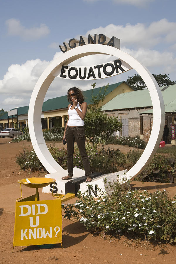 Equator in Uganda Photograph by Lingbeek
