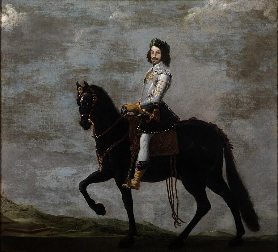 Equestrian Portrait of Ferdinand I II of Habsburg Painting by Habsburg ...