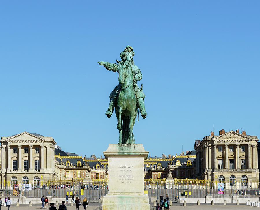 Equestrian Statue Of Louis Xiv At Versailles Photograph By Ulysse Pixel