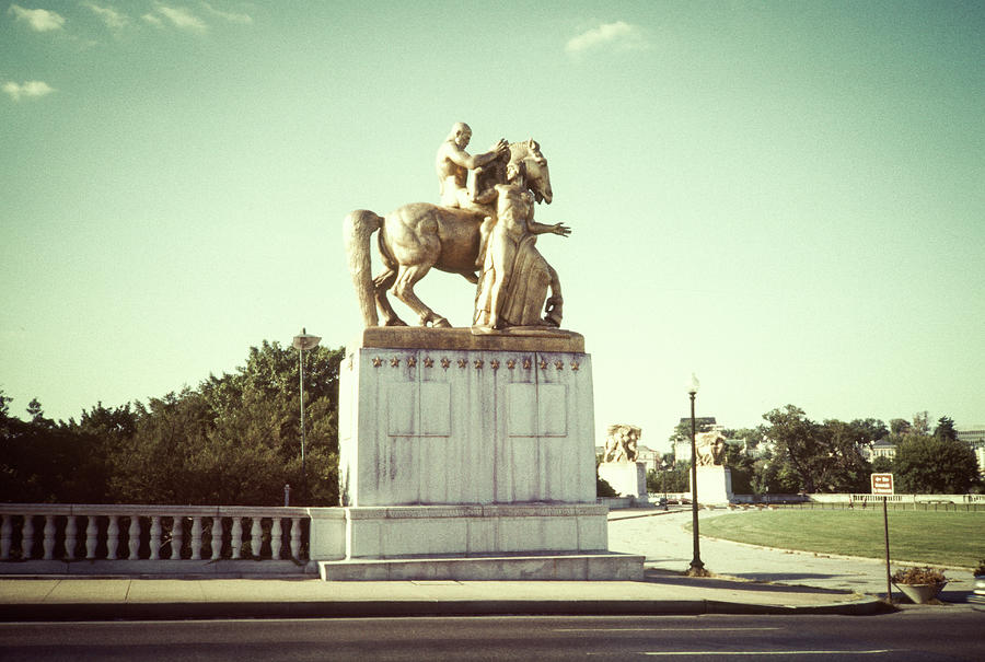 Equestrian Statue of Sacrifice and Valor  Photograph by Gordon James