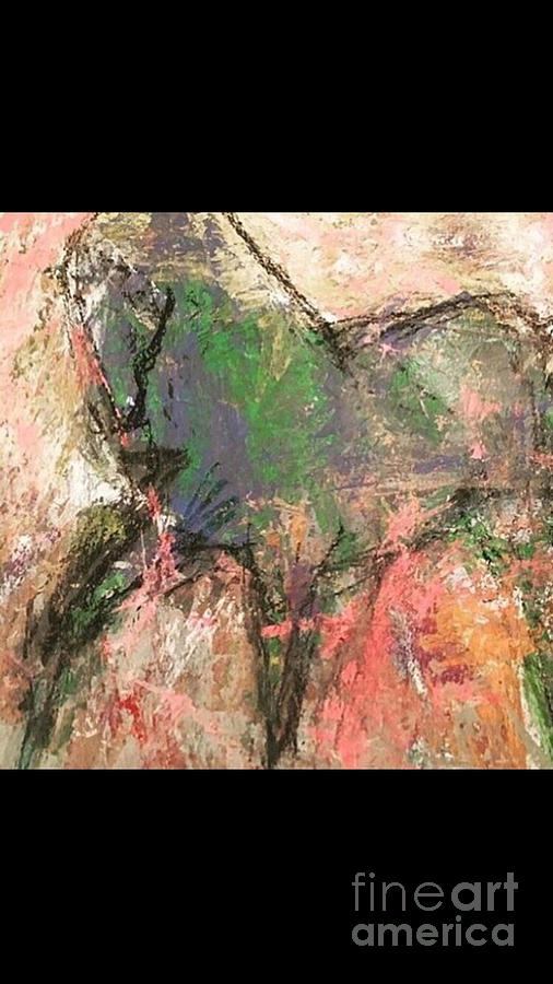 Horse Painting - Equine by Mark Macko Horse Painting - Equine by Mark Macko