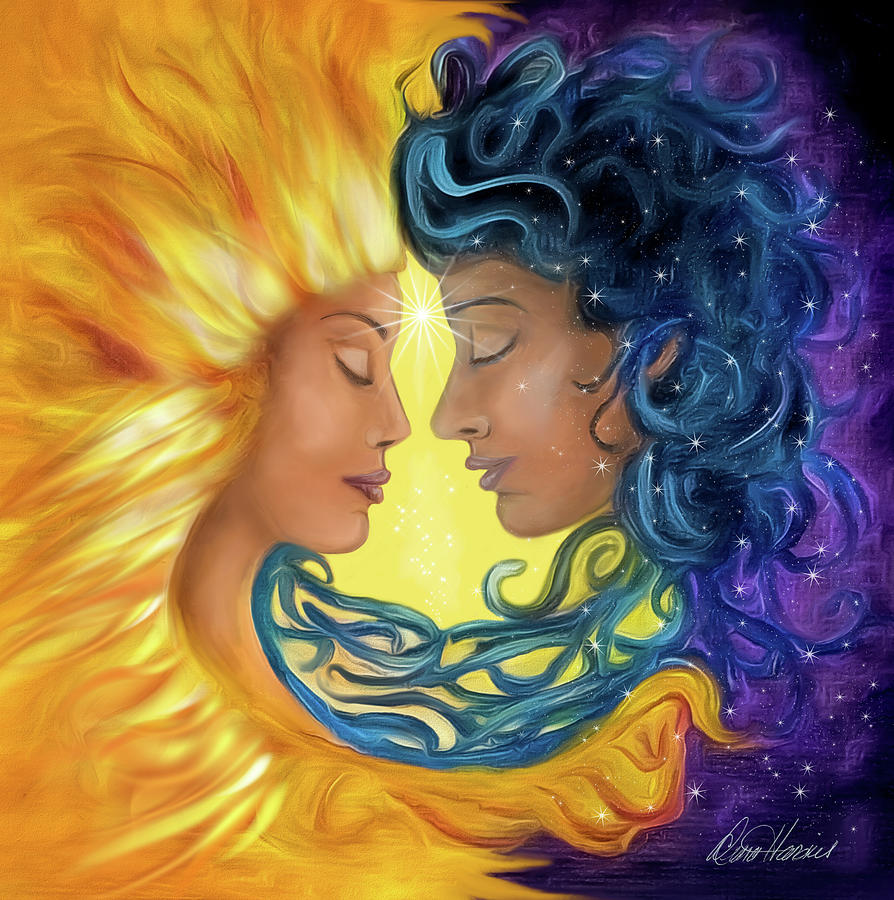Equinox Painting by Diana Haronis