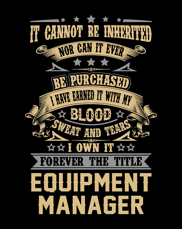 It Cannot Be Inherited - Project Manager T-Shirt It Cannot Be Inherited - Project Manager T-Shirt