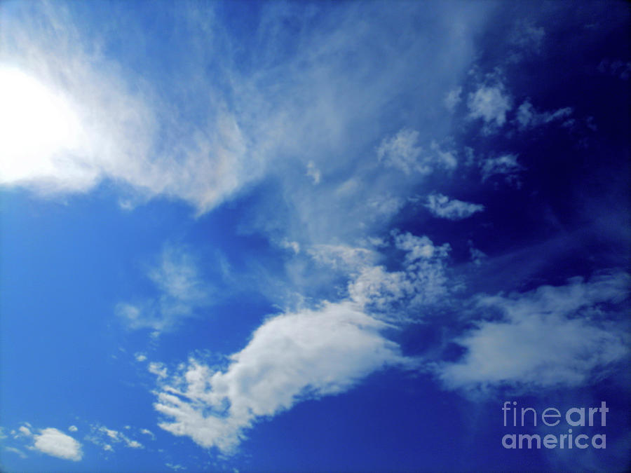 Equivalents of Clouds 001 Photograph by Leonida Arte