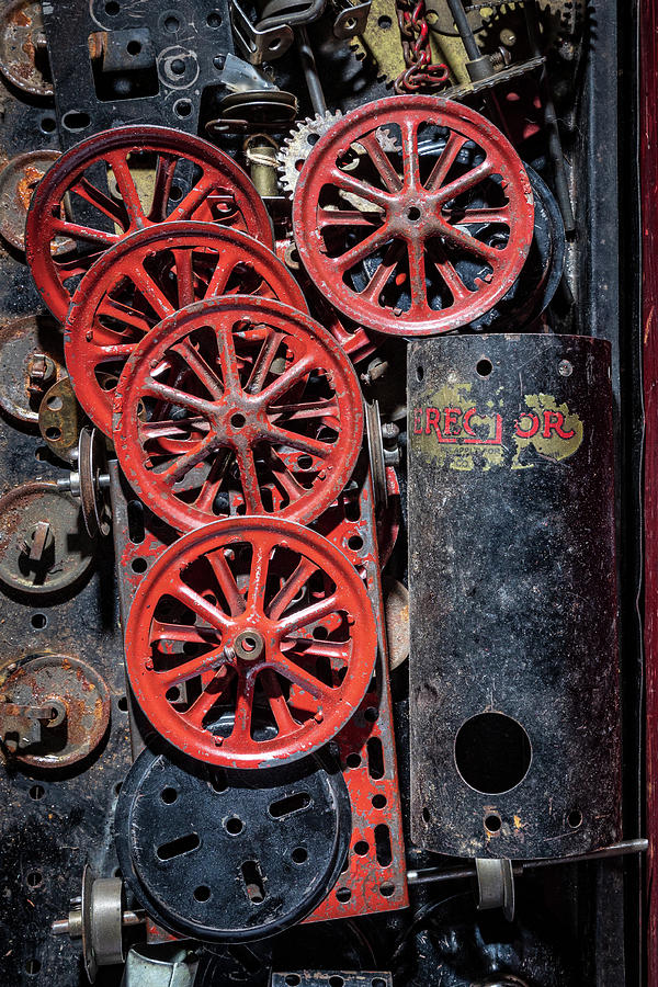  Erector Set Gears Photograph by Cindy Shebley