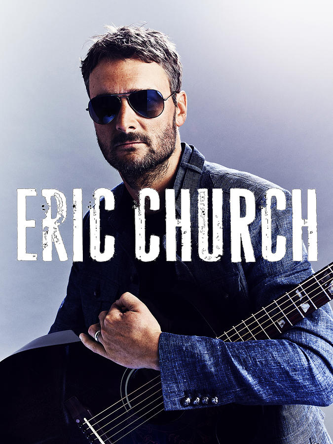 Eric Church Digital Art by Debra Contreras - Fine Art America