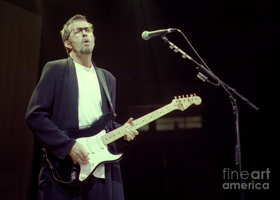 Eric Clapton Photograph - Eric Clapton-98-1A by Timothy Bischoff