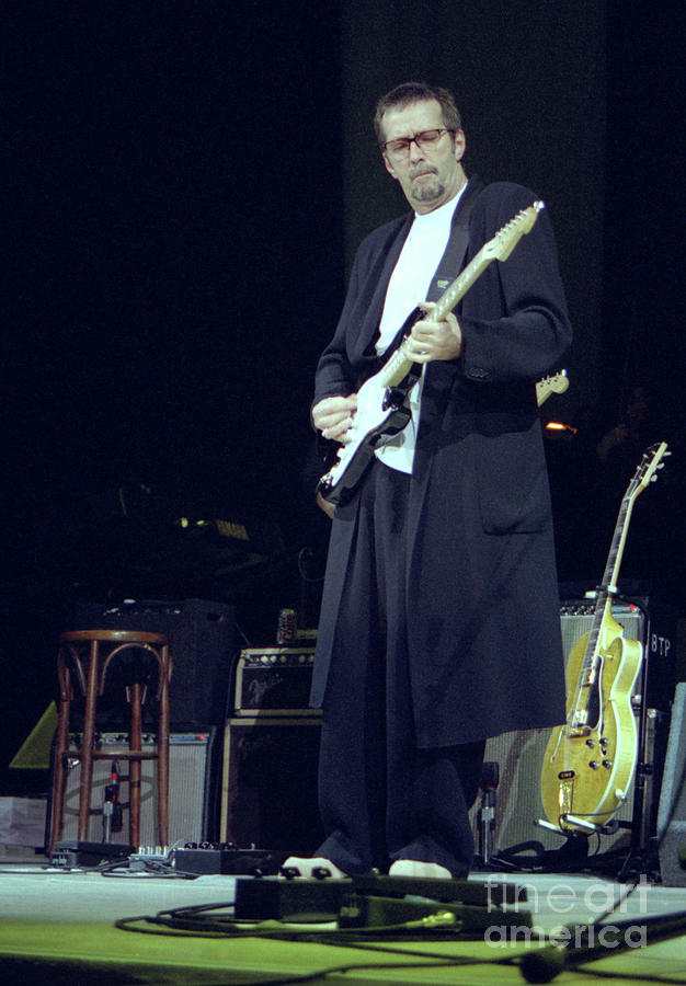 Eric Clapton Photograph - Eric Clapton-98-3A by Timothy Bischoff