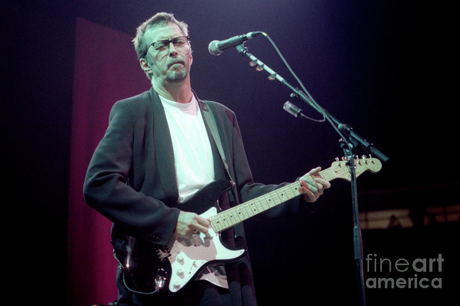 Eric Clapton Photograph - Eric Clapton-98-7A by Timothy Bischoff