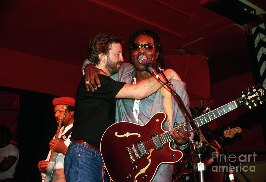 Eric Clapton and Buddy Guy Photograph by Linda Matlow