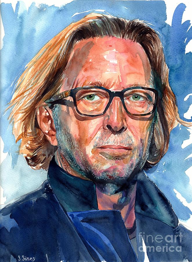 Eric Clapton Painting - Eric Clapton by Suzann Sines