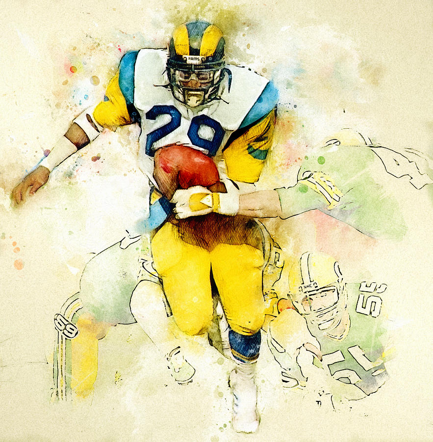 Vintage Sports Pictures  Eric dickerson, Nfl football players, Football