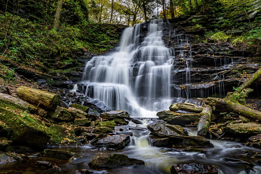 Erie Falls Photograph by Randy Mower - Fine Art America