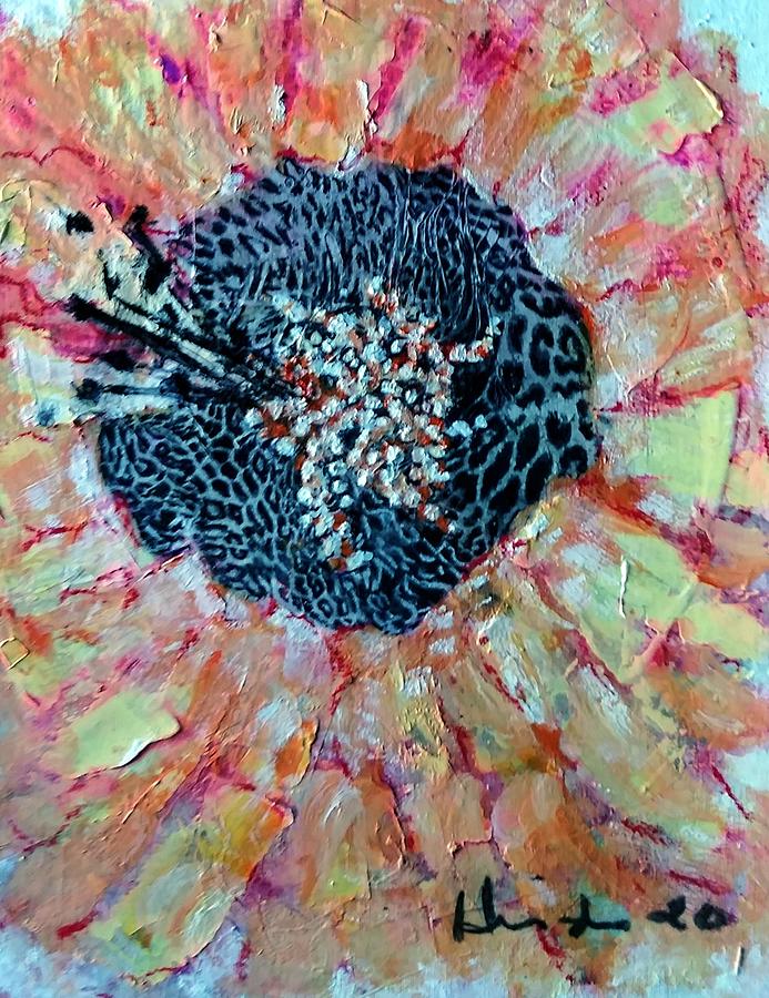 Ernanis Flower Painting by Rene Hinds