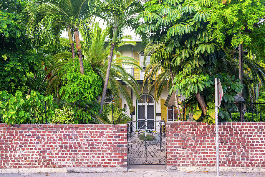 Ernest Hemingway House In Key West Photograph By Maria Kray Fine Art America 4418