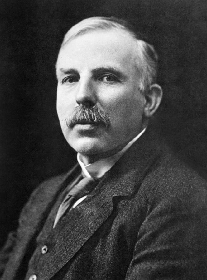 Ernest Rutherford 1871-1937 Photograph by Granger