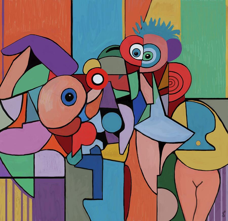 Ernest Painting by Sonja Kraft Ernest Painting by Sonja Kraft