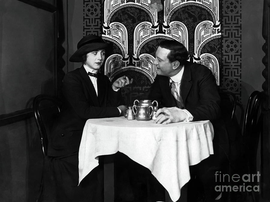 Ernst Lubitsch - Art Nouveau - Restaurant Photograph by Sad Hill - Bizarre Los Angeles Archive