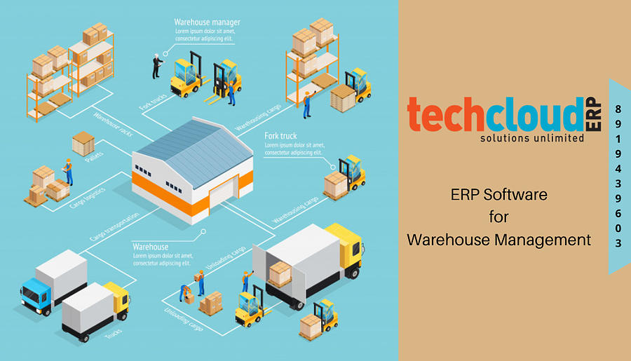 Erp Software For Warehouse Management - Tech Cloud Erp Mixed Media By 