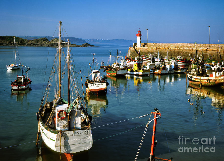 Erquy Harbour Photograph by Edmund Nagele FRPS