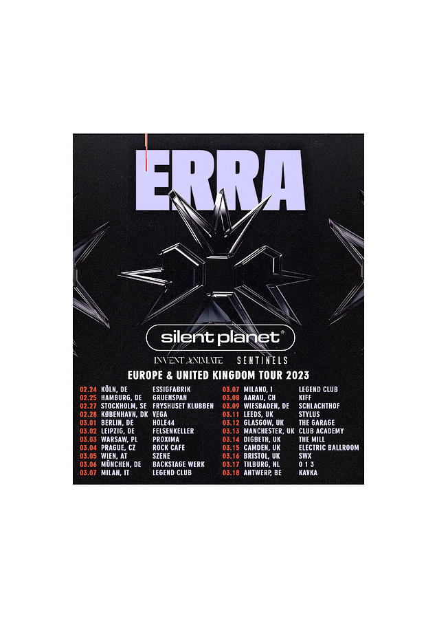 erra tour 2023 setlist