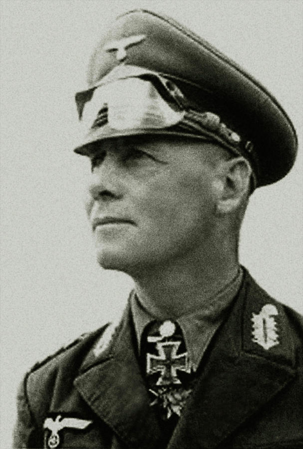 Erwin Rommel Photograph - Erwin Rommel was one of Germanys most respected military leader by David Cole