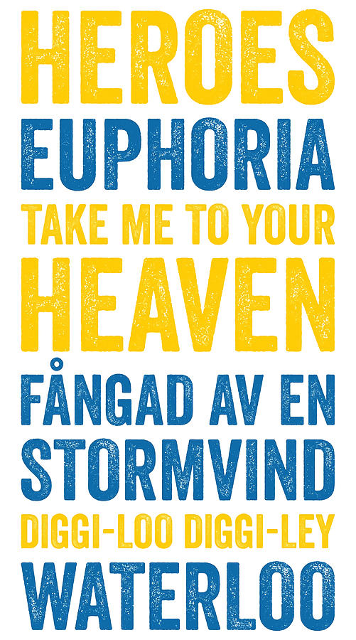 ESC Winners Sweden Poster Retro Cool Painting By Stevens Hannah Fine ESC Winners Sweden Poster Retro Cool Painting By Stevens Hannah Fine