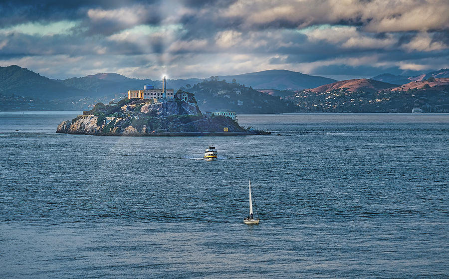 Escape from Alcatraz Photograph by Darryl Brooks