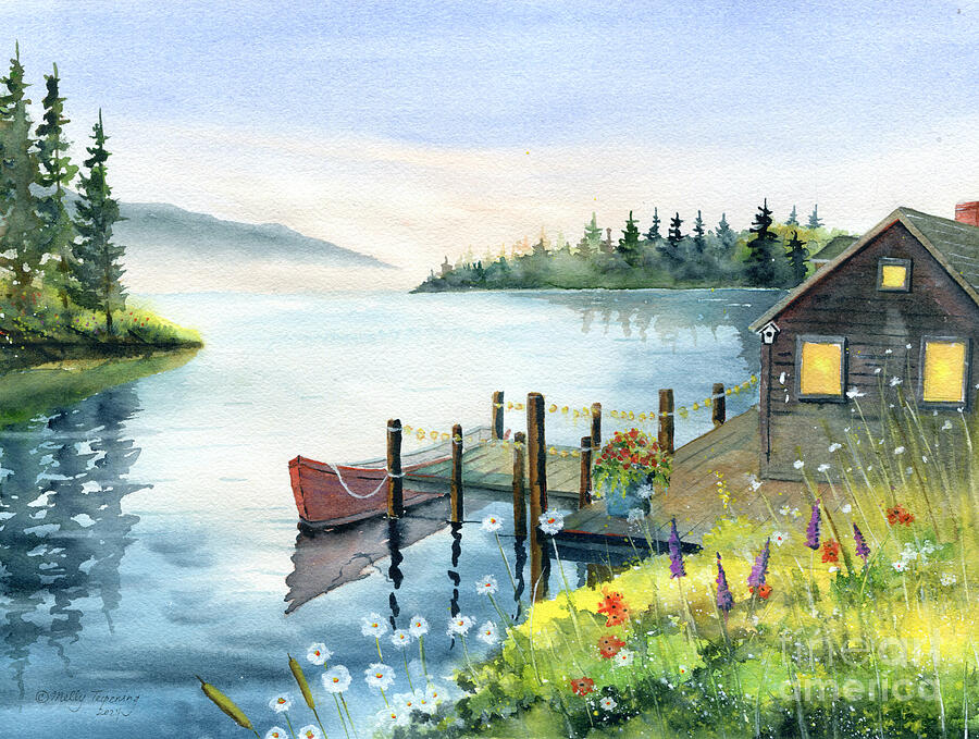 My Dream Place Painting by Melly Terpening