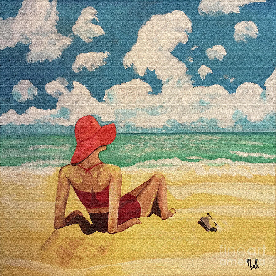 Escape To The Sea Painting by Nina Silver
