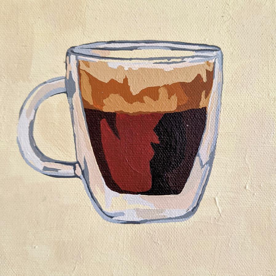 Espresso 2020 Painting by Joy Brooks - Fine Art America