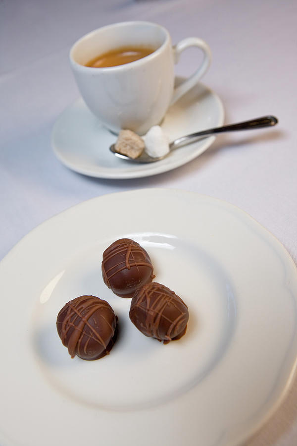 Espresso and Chocolates Photograph by Frank DiMarco