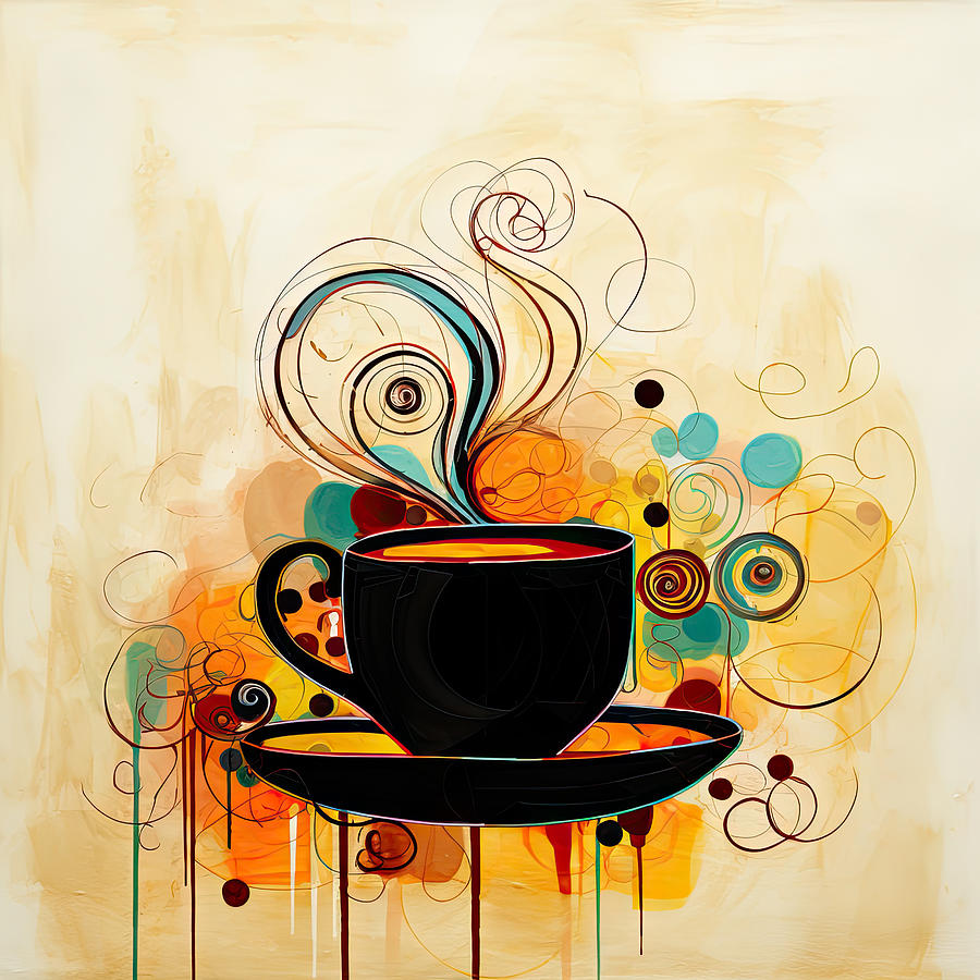 Coffee Digital Art - Espresso Passion by Lourry Legarde