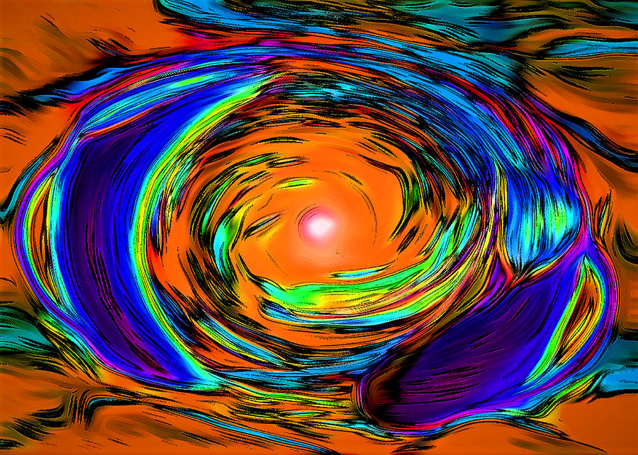 Espresso Swirl Digital Art by Ronald Mills