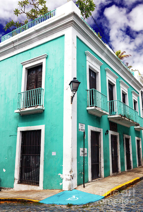 Esquina in San Juan Photograph by John Rizzuto - Fine Art America