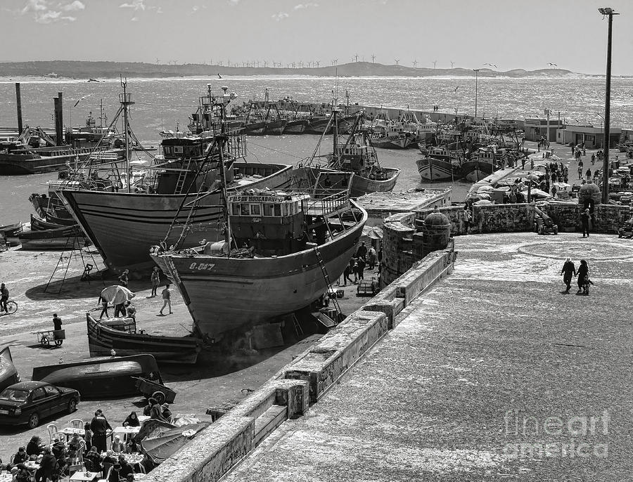 Essaouira Harbor Photograph by Olivier Le Queinec
