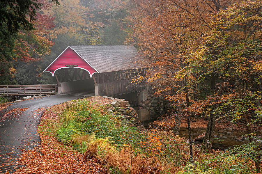 Essence of New England - Franconia Notch New Hampshire Photograph by Photos by Thom