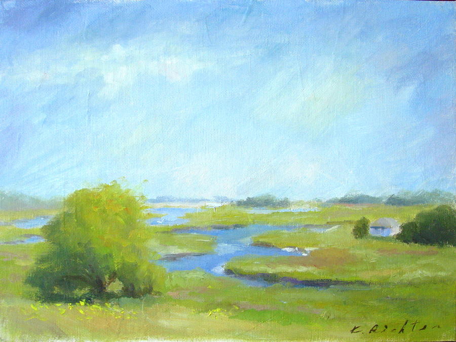 Essex Greenbelt Painting by Keiko Richter