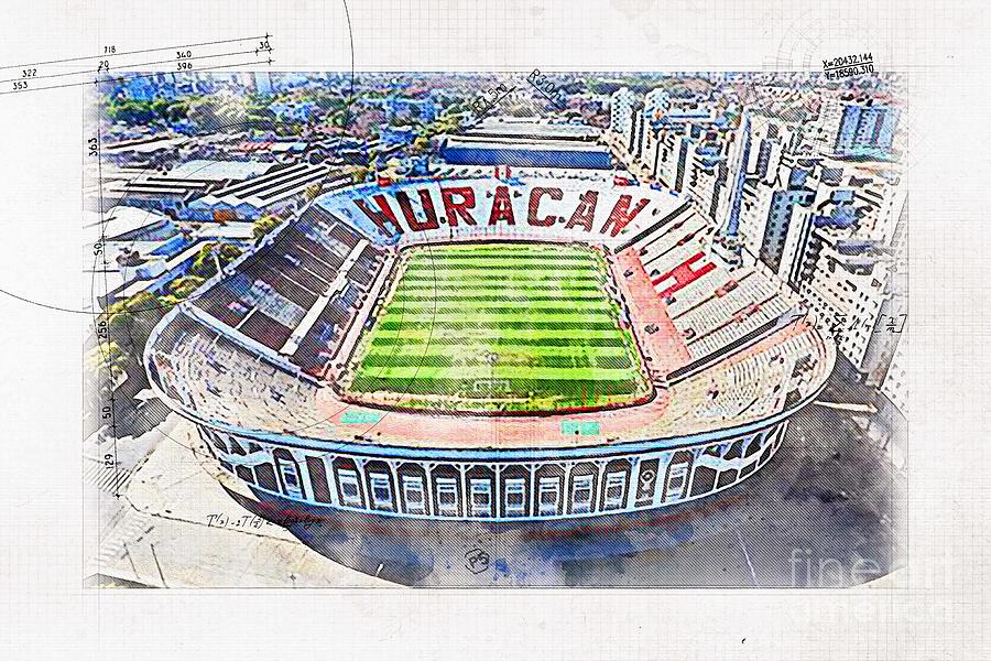 Estadio Tomas Adolfo Duco Ca Huracan Stadium Buenos Aires Argentina ...