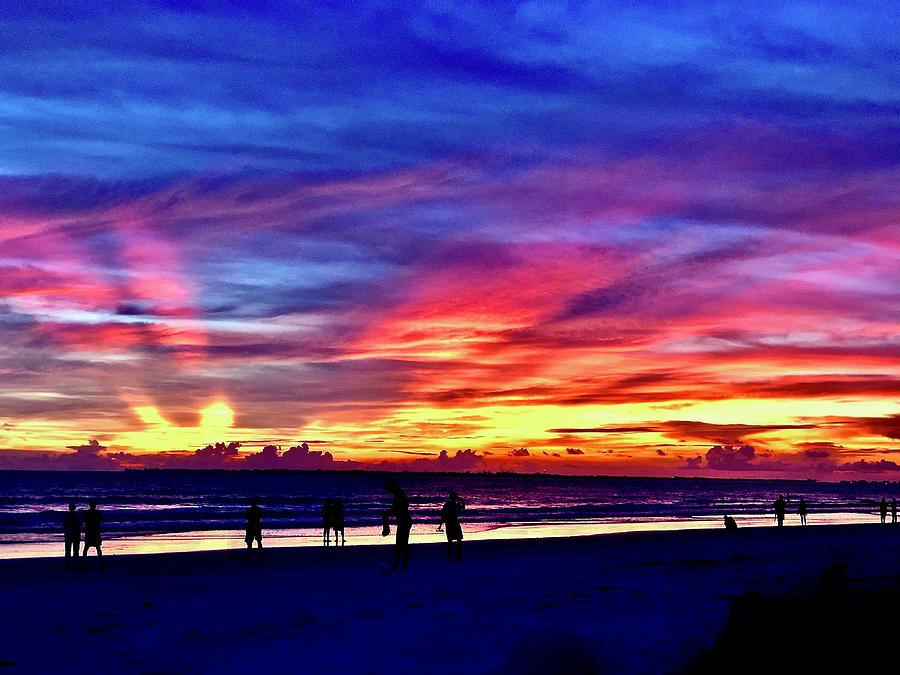Estero Island Sunset Photograph by Cornelia DeDona