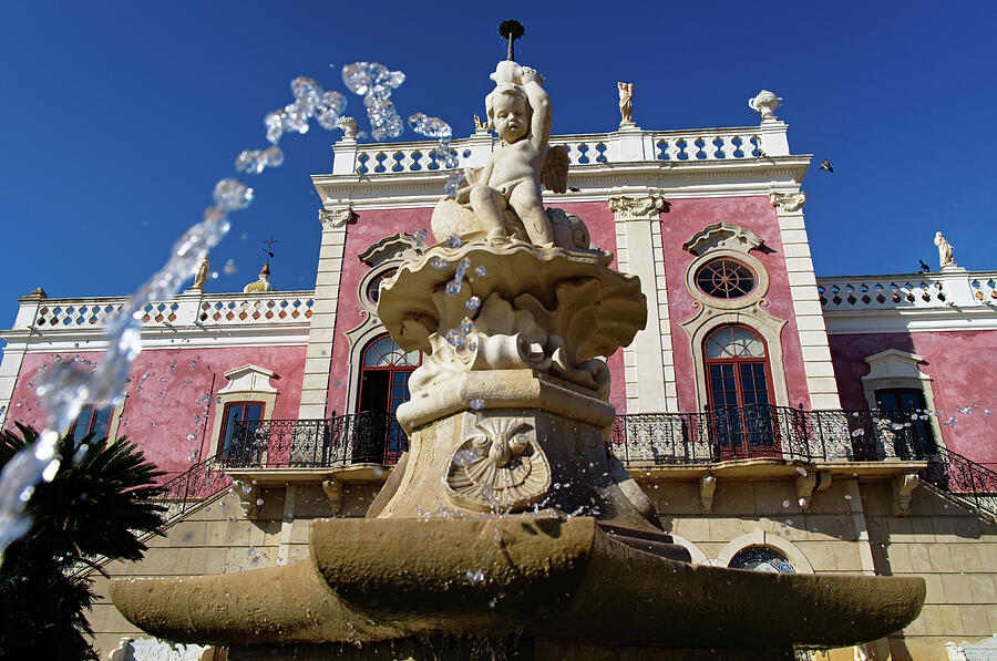 Estoi Palace Fountain Photograph by Angelo DeVal