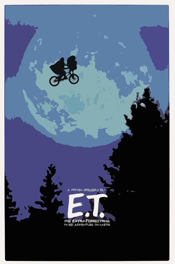 ET Poster Digital Art by Kailani Smith | Pixels