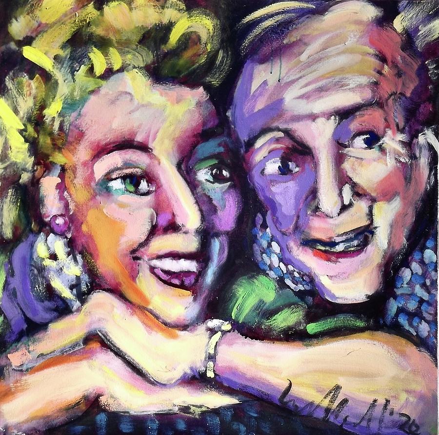 Ethel and Fred Painting by Les Leffingwell