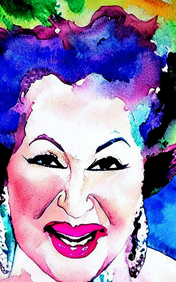 Ethel Merman Singer Mixed Media By Lisa Von Fine Art America 4348