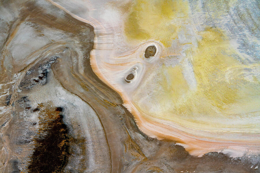 Abstract Earth Photograph - Ethereal Earth by Jennifer Martin