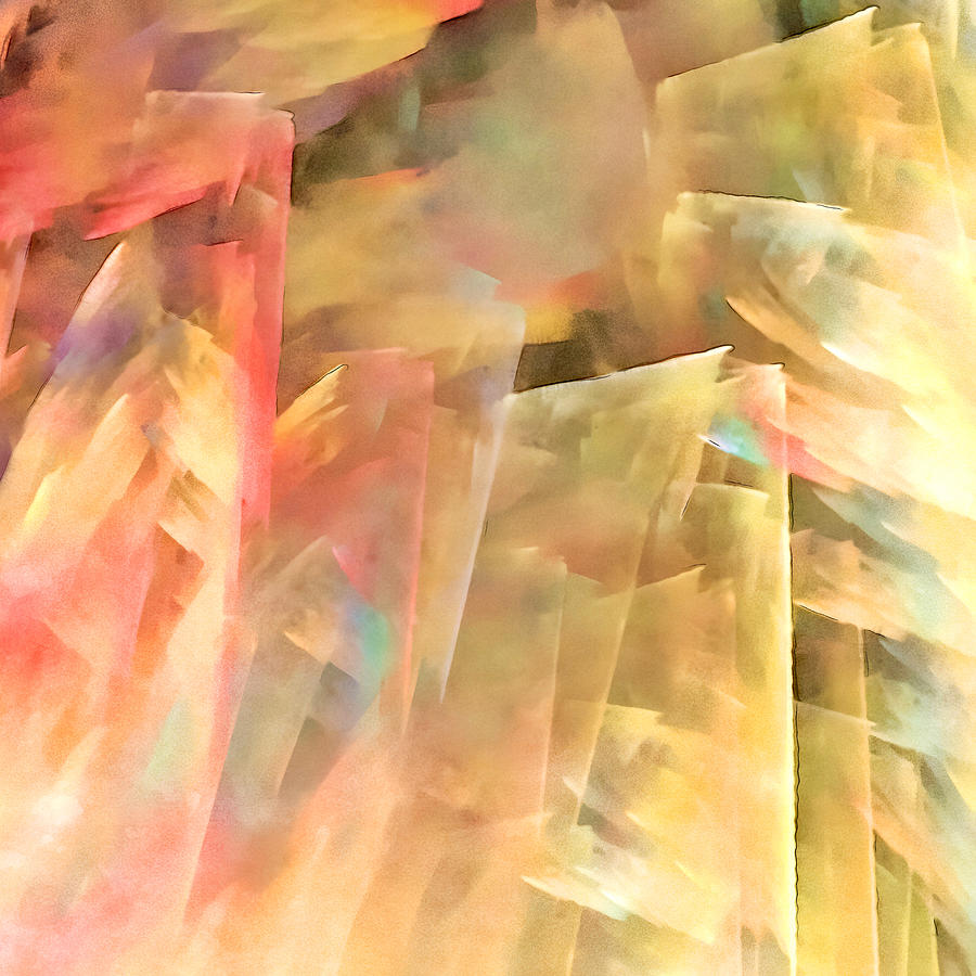 Ethereal Pastel Abstract Digital Art