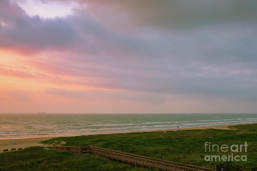 Ethereal South Padre Island Sunrise  Photograph by Andrea Anderegg